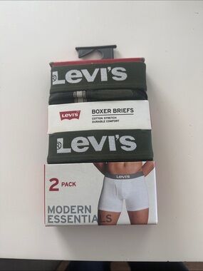 New with Tags 2 - 2 Pack Levi’s Boxer Briefs Size M